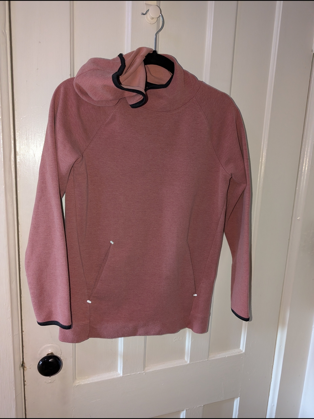 Old Navy Active Girls XL 14-16 Dynamic Fleece Funnel Neck Hoodie Pink Athleisure